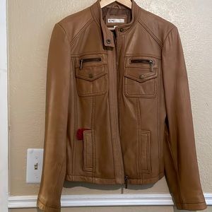 Lightly used leather jacket